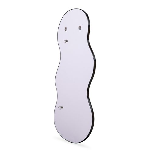 Miroir Organique Contour Noir 45 X 100 Cm