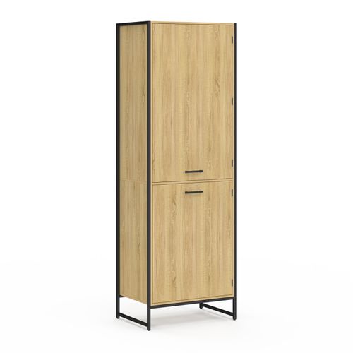 Colonne De Cuisine 60 Cm Detroit 2 Portes Design Industriel