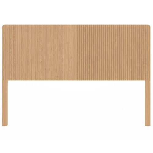 Tête De Lit Sur Pied Juliette 160 Cm Effet Lattes Tasseau Bois