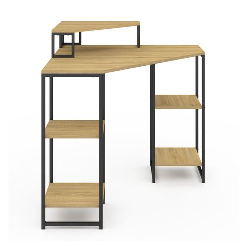 Bureau D'angle Detroit Gain De Place Bureau Informatique Avec Rangements