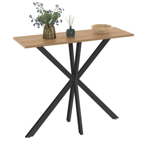 Console Alix Pied Araignée Bois Et Noir