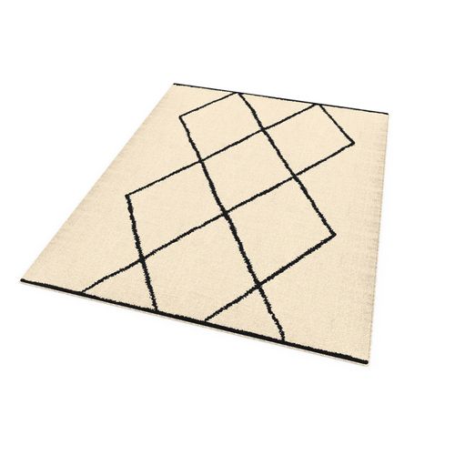 Tapis D'intérieur Rectangle Casa à Motifs Berbère 160 X 220 Cm