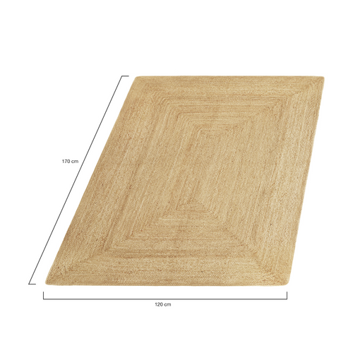 Tapis Jute D'intérieur Daya 120 X 170 Cm