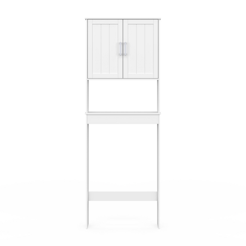 Meuble Étagère Dessus Wc Waldo Placard Bois Blanc