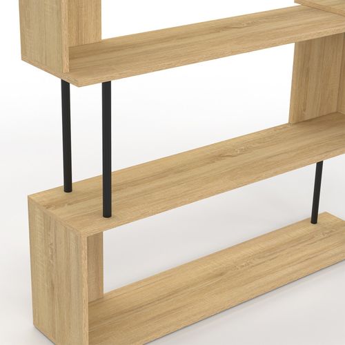 Bureau D'angle Bibliothèque Rotatif 180° Detroit Forme S Design Industriel