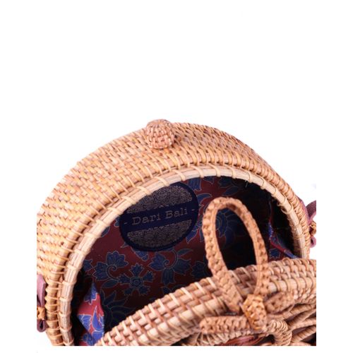 Sac En Paille Semarapura 20 Cm