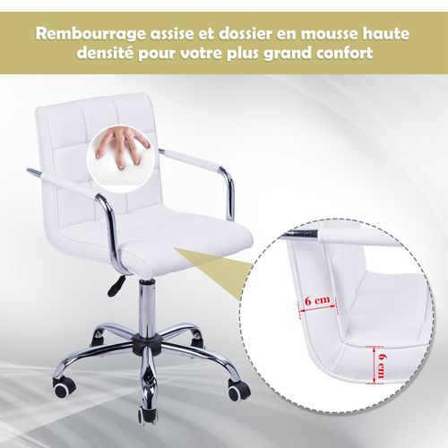 Chaise De Bureau Blanche