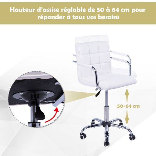 Chaise De Bureau Blanche