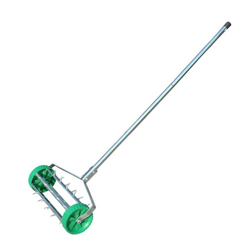 Rouleau Aérateur Pour Pelouse Vert