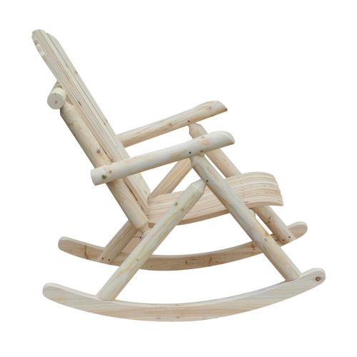 Fauteuil De Jardin Rocking Chair Bois De Pin