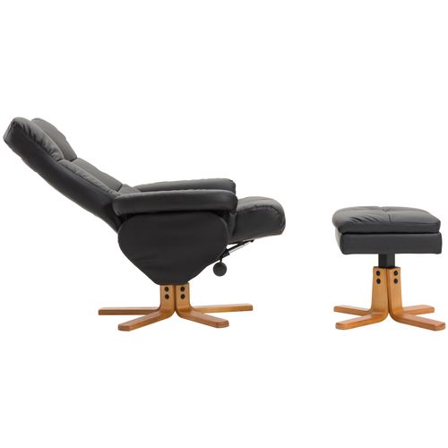 Fauteuil Relax Inclinable Noir