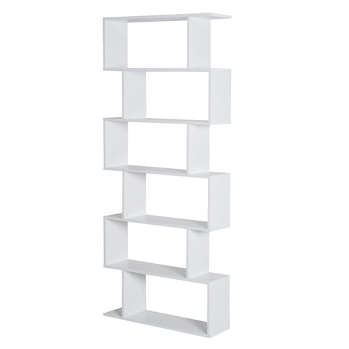 Bibliothèque Étagère Zig Zag 80l X 23l X 192h Cm