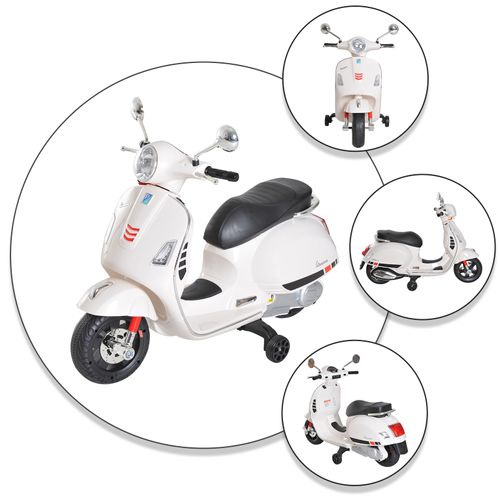 Moto Scooter Électrique Vespa Pour Enfants