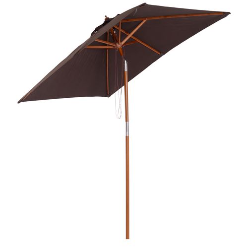 Parasol Rectangulaire Inclinable Dim. 2l X 1,5l X 2,3h M