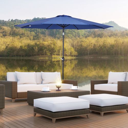 Parasol Octogonal Inclinable 3 M Métal Polyester 180 G/m134