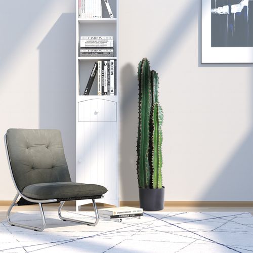 Cactus Artificiel Grand Réalisme Dim. Ø 14 X 100h Cm Vert