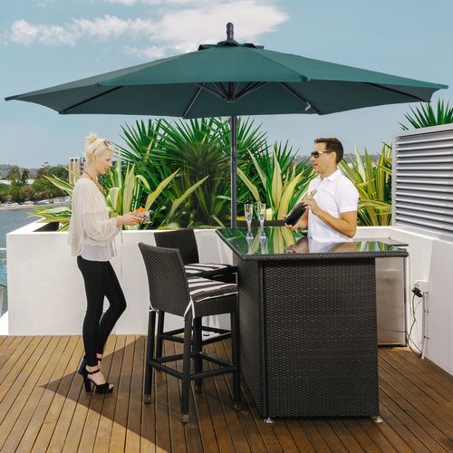 Parasol Déporté Octogonal Inclinable Ø 3 X 2,5h M