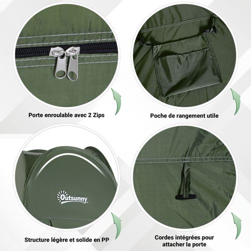 Tente De Douche Pliable Pop-up - Outwash