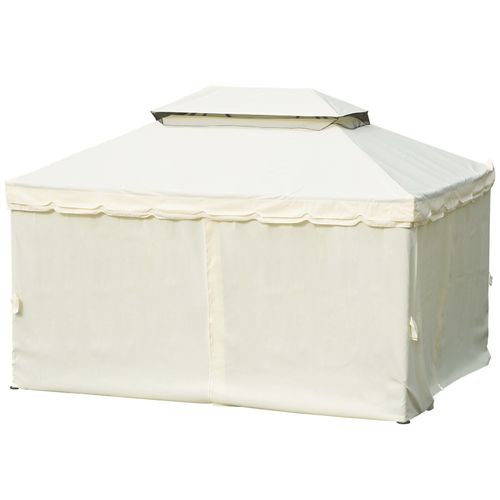 Pavillon De Jardin 3,9l X 2,9l X 2,7h M Écru