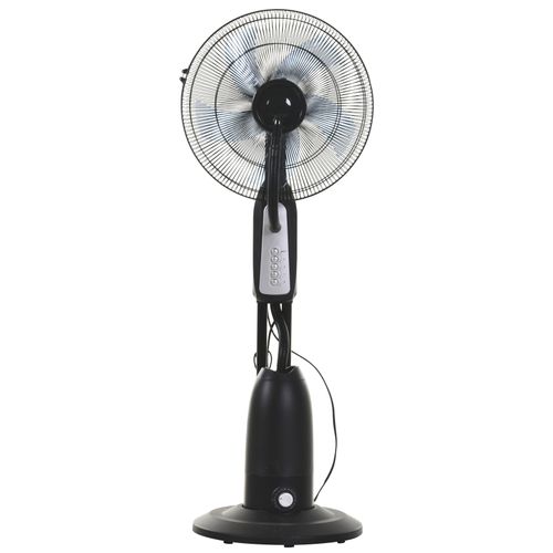 Ventilateur Brumisateur Sur Roulettes 90 W Oscillant 4 Vitesses
