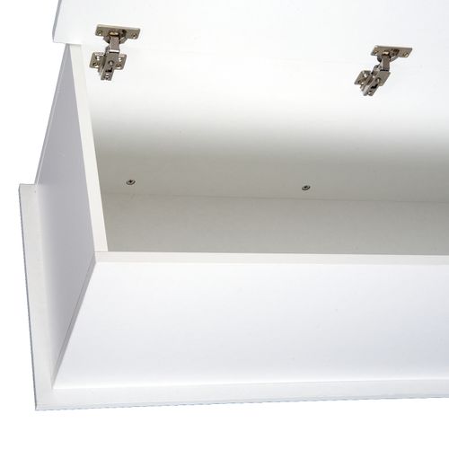 Coffre Malle De Rangement Dim. 100l X 40l X 40h Cm Panneaux Particules