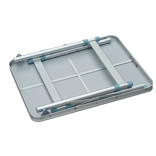 Table Pliante Table De Camping Aluminium Mdf Blanc