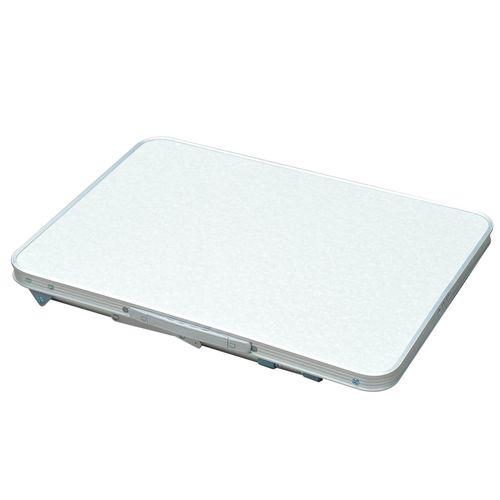 Table Pliante Table De Camping Aluminium Mdf Blanc