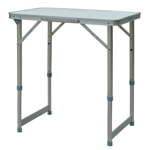 Table Pliante Table De Camping Aluminium Mdf Blanc