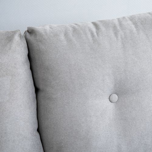 Canapé 2 Places Design Scandinave Tissu