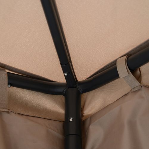 Pavillon De Jardin Tonnelle Style Colonial Avec Moustiquaires Zippées