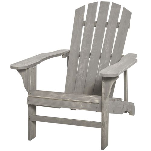 Fauteuil De Jardin Adirondack Bois Massif Sapin