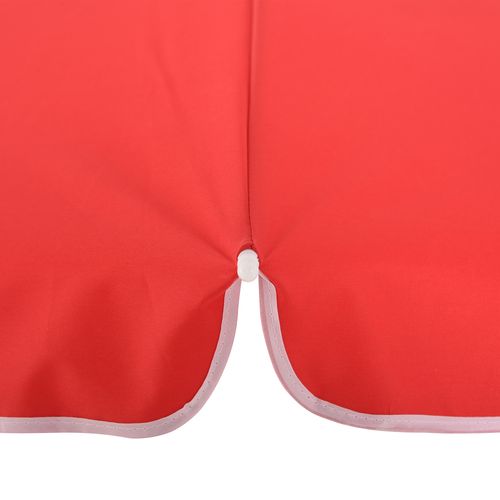 Parasol Inclinable Octogonal D. 190 Cm Sac De Transport Alu Polyester