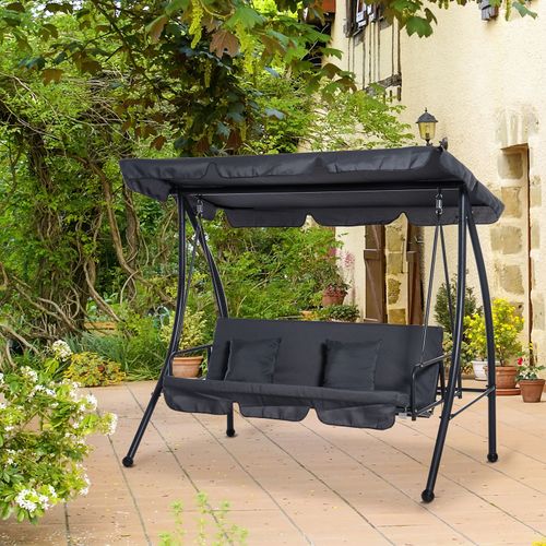 Balancelle De Jardin 3 Places Convertible