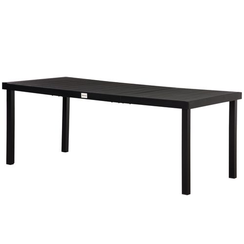 Table De Jardin Rectangulaire 8 Places Alu. Aspect Bois