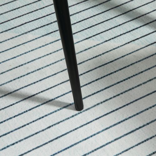 Lot De 2 Chaises De Visiteur Style Scandinave Lin Anthracite