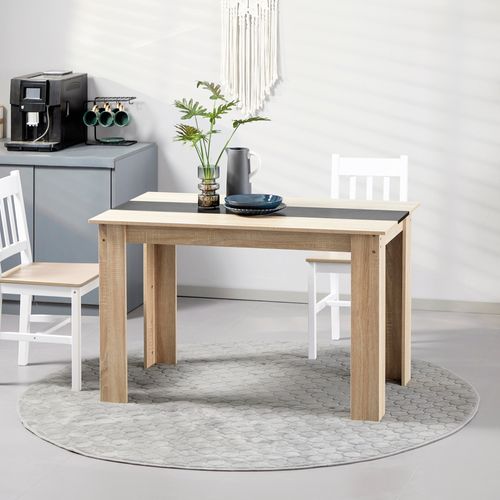 Table à Manger Grand Plateau 4-6 Personnes Panneaux Particules