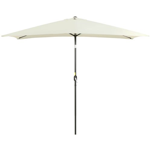 Parasol Inclinable Rectangulaire Métal Polyester