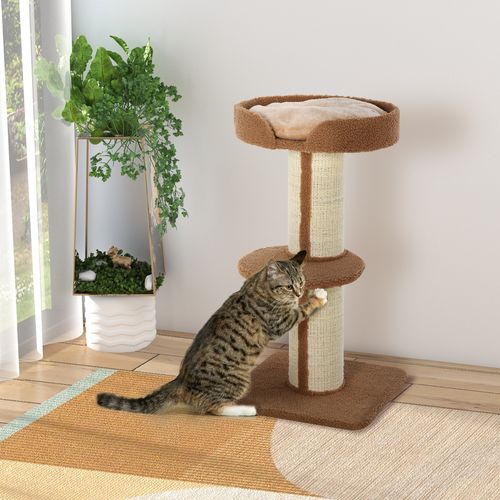 Arbre à Chat Avec Griffoir Centre D'activités 2 Plateformes Coussin