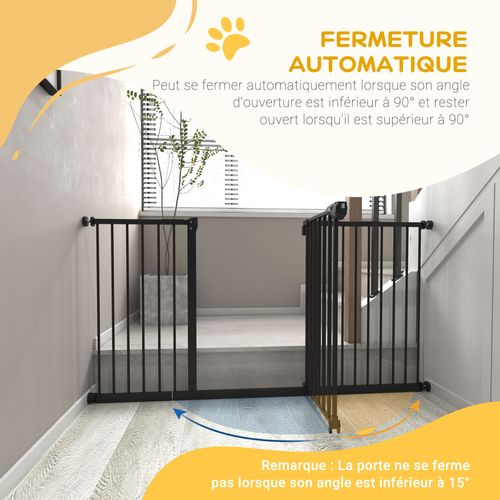 Barrière De Sécurité Longueur Réglable Porte Double Verrouillage