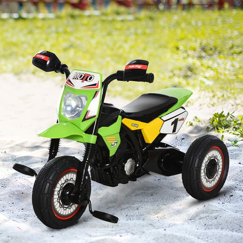 Tricycle Enfant Moto Cross Effets Lumineux Sonores - Crossrs
