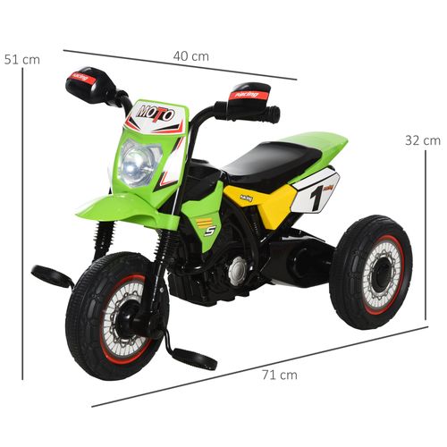 Tricycle Enfant Moto Cross Effets Lumineux Sonores - Crossrs