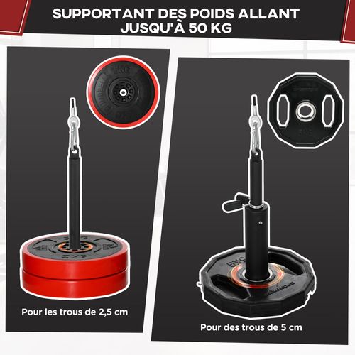 Station De Traction Poulie Haute à Fixer Au Plafond Accessoires Inclus