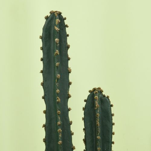 Cactus Artificiel Grand Réalisme Dim. D. 18 X 120h Cm Vert