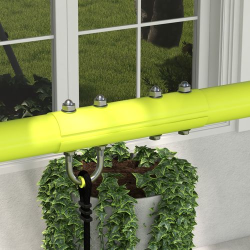 Balançoire 3 Agrès Portique Avec 2 Face à Face Et Balançoire Gris Vert