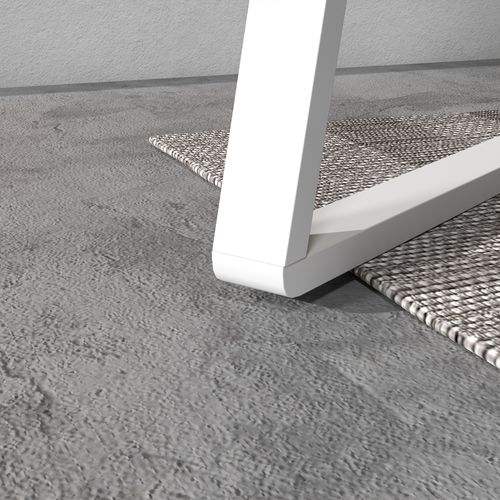 Balancelle De Jardin Design 3 Places Réglable Matelas Blanc Gris Foncé