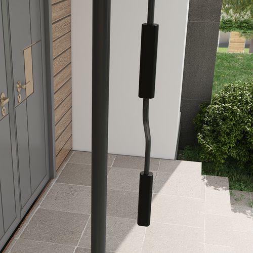 Store Banne Autoportant Manuel Rétractable Réglable Métal Alu Polyester