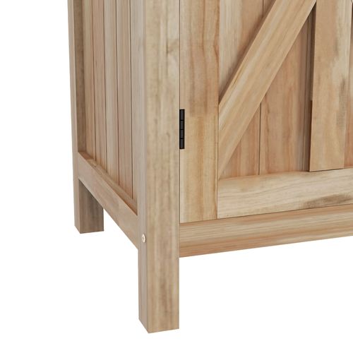 Table De Rempotage Armoire De Jardin 2 En 1 Bois Sapin Acier