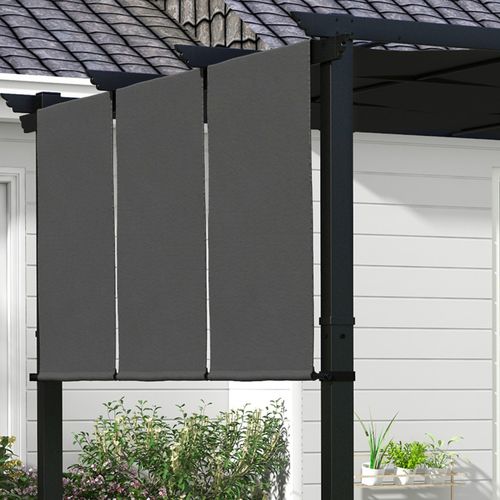 Pergola 3 Toiles Coulissantes - Dim. 2,97l X 2,97l X 2,38h M