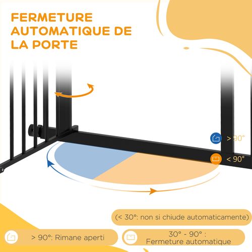 Barrière De Sécurité Pour Chien Extensible - Acier