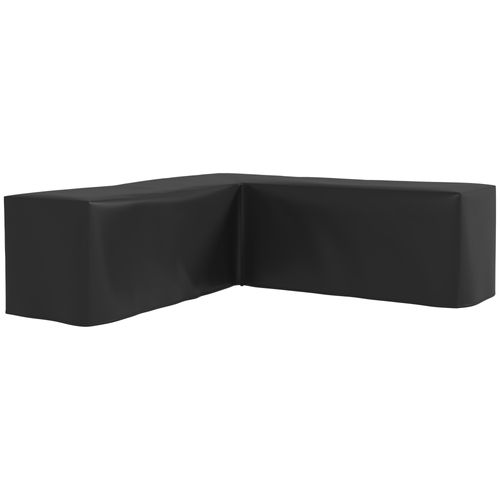 Housse De Protection Salon De Jardin D'angle Noir